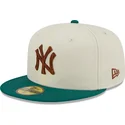 mutzen-flach-grau-angepasst-marron-59fifty-camp-der-new-york-yankees-mlb-von-new-era