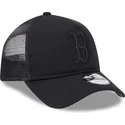 new-era-black-logo-9forty-a-frame-all-day-trucker-boston-red-sox-mlb-black-trucker-hat