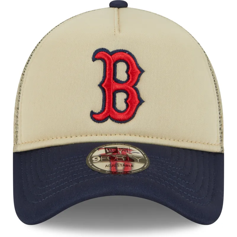 mutzen-gebogen-beige-snapback-9forty-a-frame-all-day-der-boston-red-sox-mlb-von-new-era mutzen-gebogen-beige-snapback-9forty-a-frame-all-day-der-boston-red-sox-mlb-von-new-era