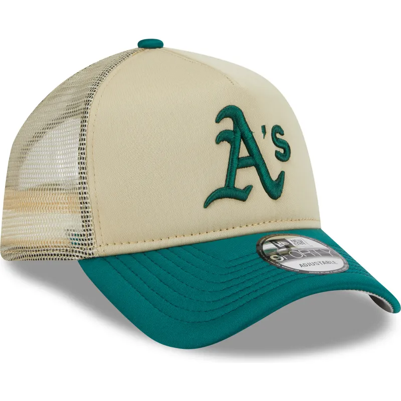 mutzen-gebogen-beige-snapback-9forty-a-frame-all-day-der-oakland-athletics-mlb-von-new-era mutzen-gebogen-beige-snapback-9forty-a-frame-all-day-der-oakland-athletics-mlb-von-new-era