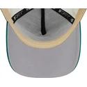 beige-och-gron-9forty-a-frame-all-day-trucker-keps-oakland-athletics-mlb-fran-new-era