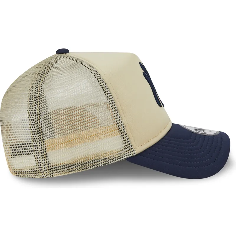 mutzen-gebogen-beige-snapback-9forty-a-frame-all-day-der-new-york-yankees-mlb-von-new-era mutzen-gebogen-beige-snapback-9forty-a-frame-all-day-der-new-york-yankees-mlb-von-new-era