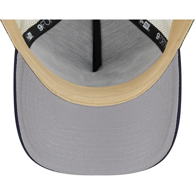 mutzen-gebogen-beige-snapback-9forty-a-frame-all-day-der-new-york-yankees-mlb-von-new-era mutzen-gebogen-beige-snapback-9forty-a-frame-all-day-der-new-york-yankees-mlb-von-new-era