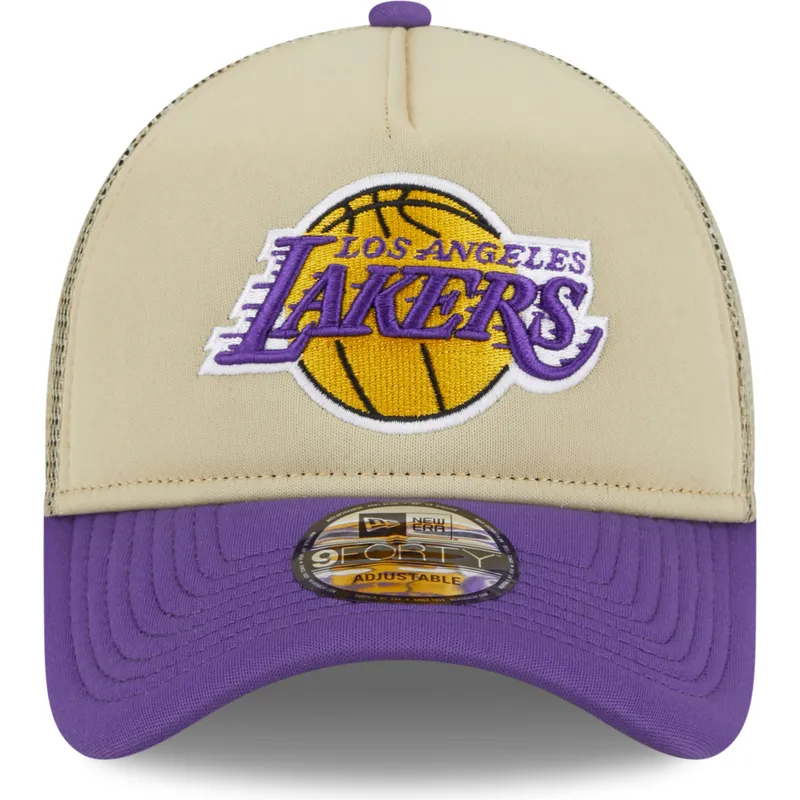 mutzen-gebogen-beige-snapback-9forty-a-frame-all-day-der-los-angeles-lakers-nba-von-new-era