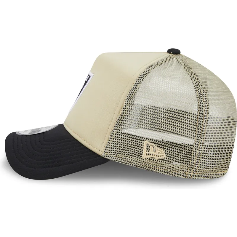 mutzen-gebogen-beige-snapback-9forty-a-frame-all-day-der-las-vegas-raiders-nfl-von-new-era mutzen-gebogen-beige-snapback-9forty-a-frame-all-day-der-las-vegas-raiders-nfl-von-new-era