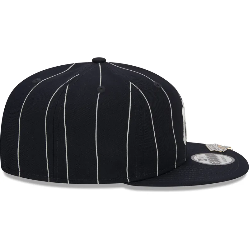 marineblaue-flache-snapback-kappe-9fifty-pinstripe-visor-clip-der-new-york-yankees-mlb-von-new-era