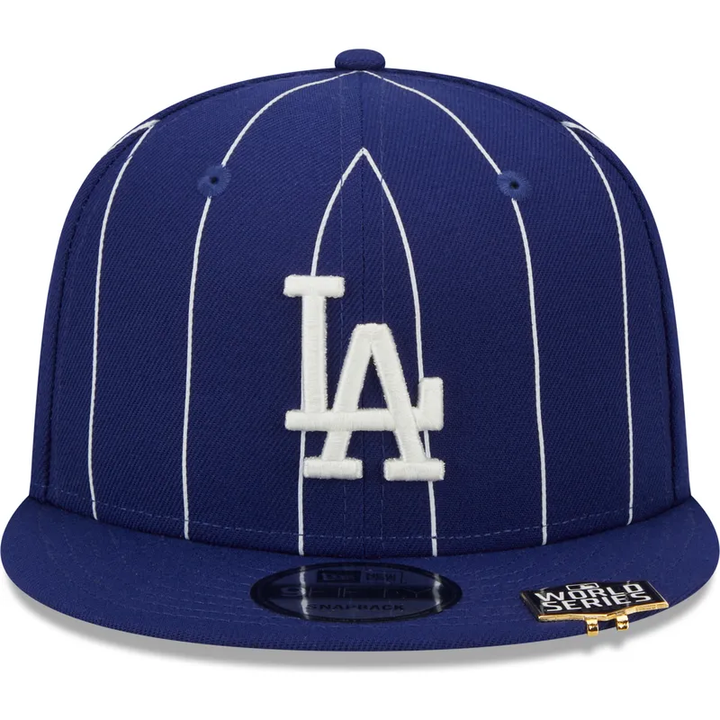 czapka-z-plaskim-daszkiem-niebieska-snapback-9fifty-pinstripe-visor-clip-los-angeles-dodgers-mlb-new-era