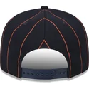 cappellino-piatto-blu-navy-snapback-9fifty-pinstripe-visor-clip-dei-detroit-tigers-mlb-di-new-era