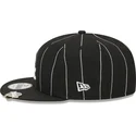 mutzen-flach-schwarz-snapback-9fifty-pinstripe-visor-clip-der-chicago-white-sox-mlb-von-new-era