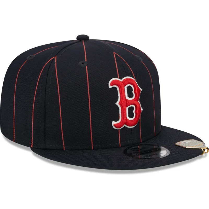 snapback-9fifty-pinstripe-visor-clip-boston-red-sox-mlb-new-era