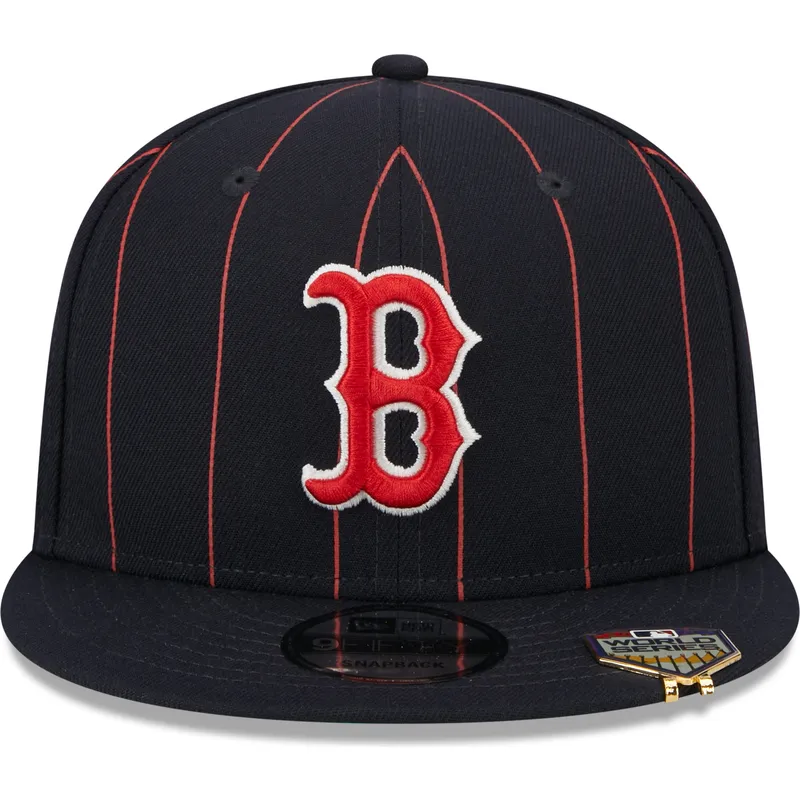 marinbla-platt-keps-snapback-9fifty-pinstripe-visor-clip-fran-boston-red-sox-mlb-av-new-era