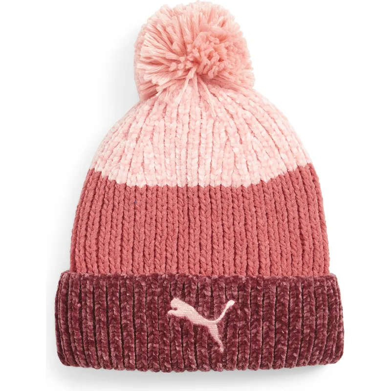 mutzen-gebogen-pompon-rot-von-puma