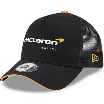 casquette-trucker-noire-a-frame-mclaren-racing-formula-1-new-era