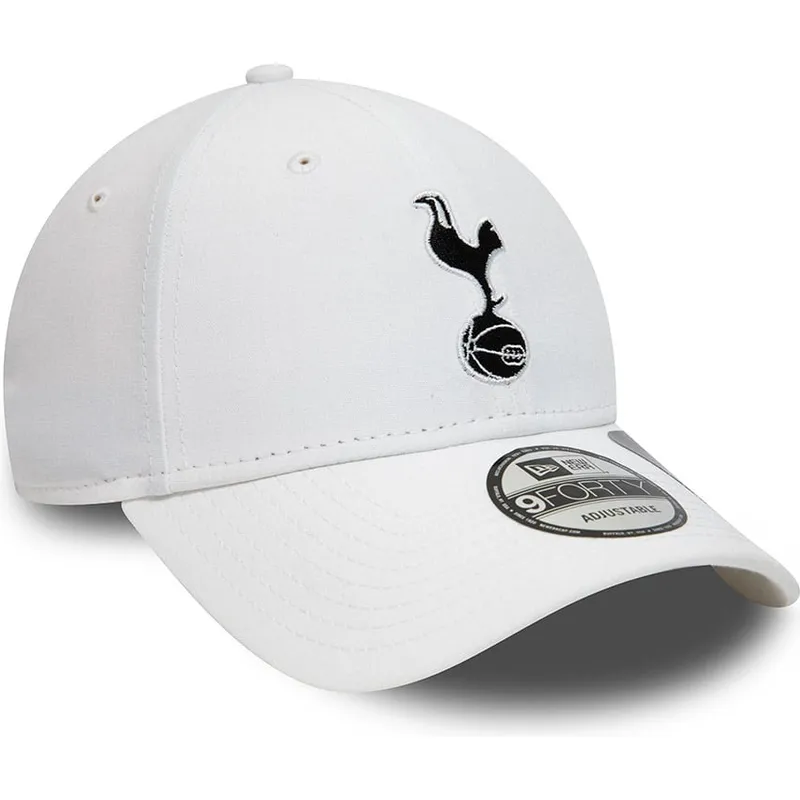 cappellino-curvo-bianco-regolabile-9forty-repreve-del-tottenham-hotspur-football-club-premier-league-di-new-era