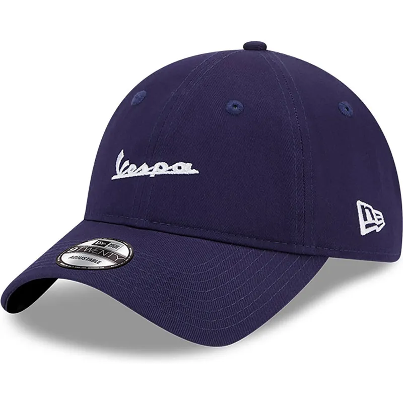 mutzen-gebogen-marineblau-verstellbares-band-9twenty-der-vespa-piaggio-von-new-era