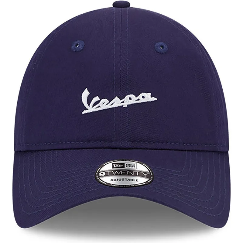 mutzen-gebogen-marineblau-verstellbares-band-9twenty-der-vespa-piaggio-von-new-era