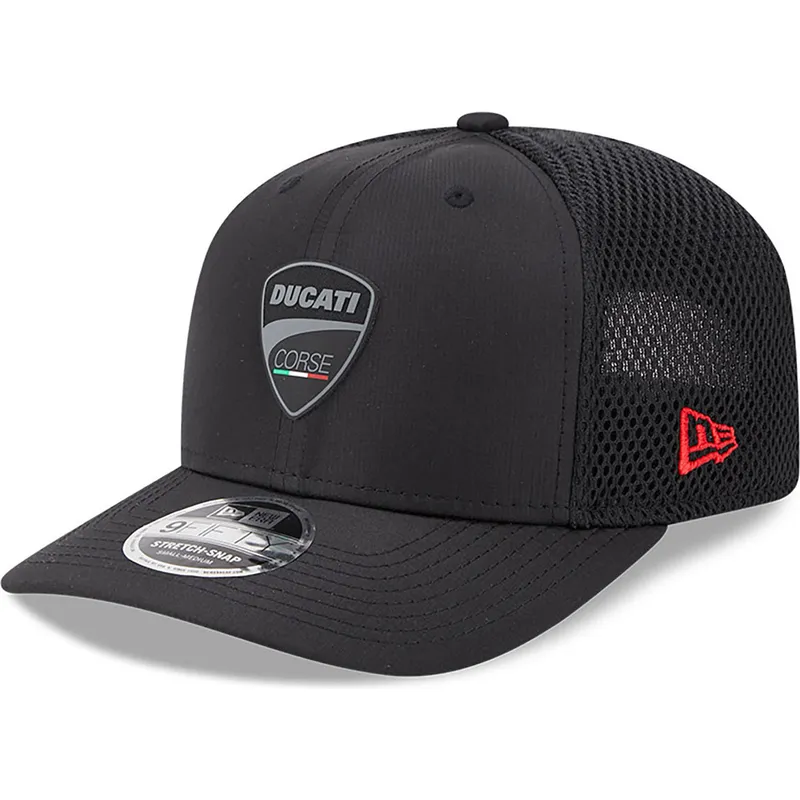 mutzen-gebogen-schwarz-snapback-9fifty-stretch-snap-ripstop-der-ducati-motor-motogp-von-new-era