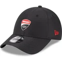 gorra-curva-negra-ajustable-9forty-ripstop-de-ducati-motor-motogp-de-new-era