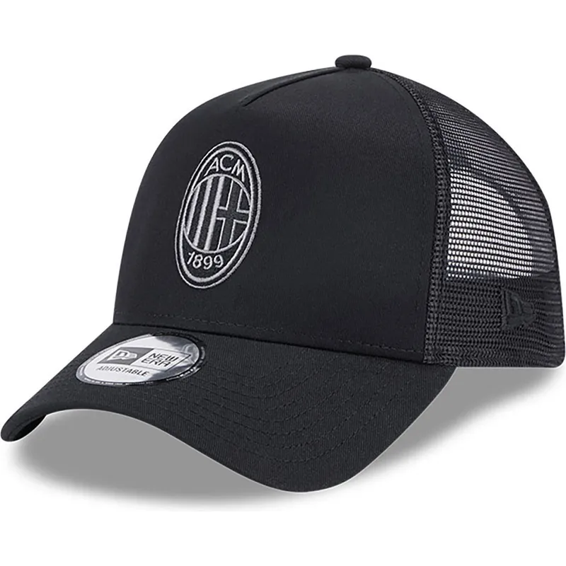 mutzen-gebogen-schwarz-snapback-a-frame-core-der-ac-milan-serie-a-von-new-era mutzen-gebogen-schwarz-snapback-a-frame-core-der-ac-milan-serie-a-von-new-era
