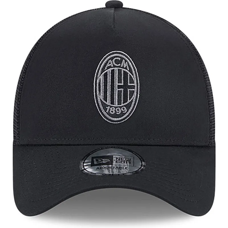 mutzen-gebogen-schwarz-snapback-a-frame-core-der-ac-milan-serie-a-von-new-era mutzen-gebogen-schwarz-snapback-a-frame-core-der-ac-milan-serie-a-von-new-era