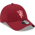 rote-verstellbare-kappe-mit-gebogenem-schirm-und-rotem-logo-9forty-seasonal-von-manchester-united-football-club-premier-league-v