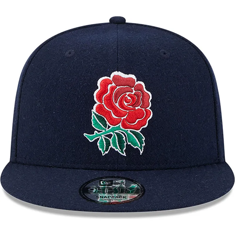 mutzen-flach-blau-snapback-9fifty-wool-der-england-rugby-rfu-von-new-era mutzen-flach-blau-snapback-9fifty-wool-der-england-rugby-rfu-von-new-era