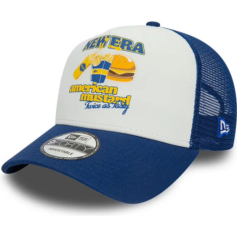 mutzen-gebogen-blau-snapback-a-frame-von-new-era mutzen-gebogen-blau-snapback-a-frame-von-new-era