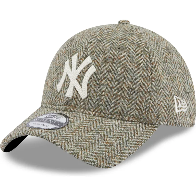mutzen-gebogen-grau-verstellbares-band-9twenty-tweed-pack-der-new-york-yankees-mlb-von-new-era mutzen-gebogen-grau-verstellbares-band-9twenty-tweed-pack-der-new-york-yankees-mlb-von-new-era