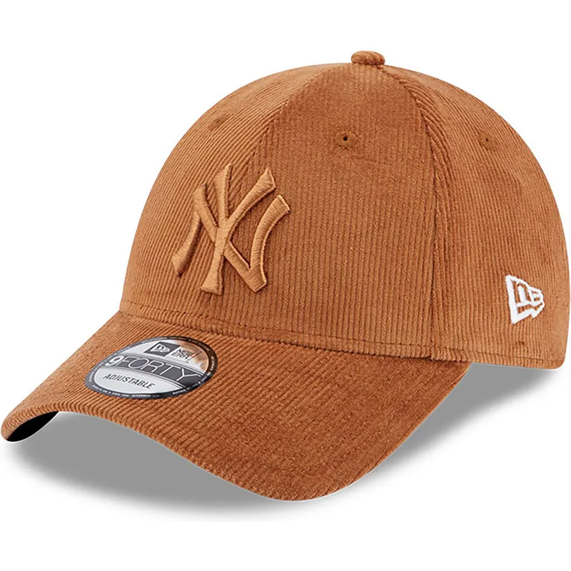 mutzen-gebogen-braun-verstellbares-band-9forty-cord-der-new-york-yankees-mlb-von-new-era mutzen-gebogen-braun-verstellbares-band-9forty-cord-der-new-york-yankees-mlb-von-new-era