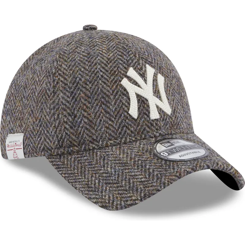 mutzen-gebogen-grau-verstellbares-band-9twenty-tweed-pack-der-new-york-yankees-mlb-von-new-era mutzen-gebogen-grau-verstellbares-band-9twenty-tweed-pack-der-new-york-yankees-mlb-von-new-era