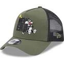 casquette-trucker-verte-a-frame-titi-et-sylvestre-looney-tunes-new-era