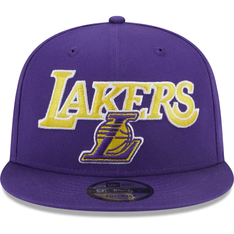 violette-flache-9fifty-patch-snapback-cap-der-los-angeles-lakers-nba-von-new-era
