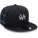 mutzen-flach-marineblau-snapback-9fifty-team-drip-der-new-york-yankees-mlb-von-new-era
