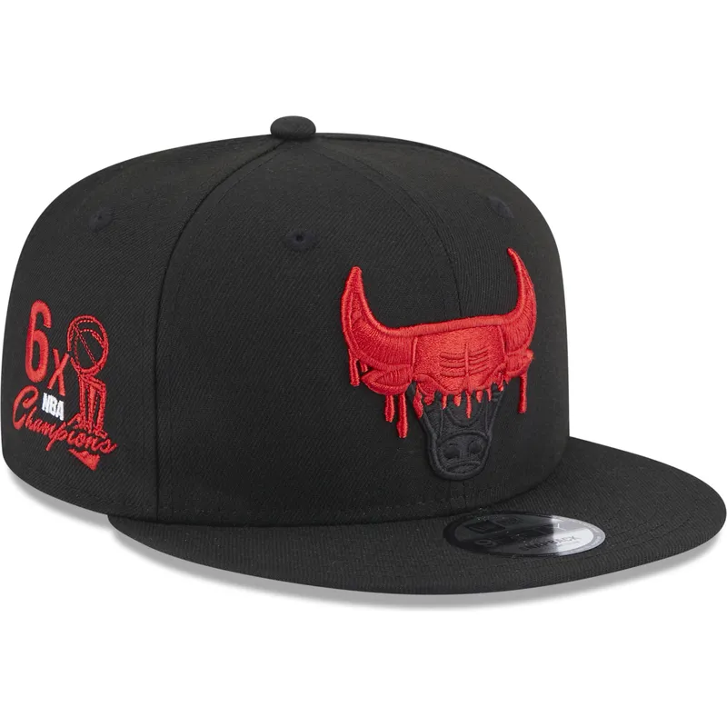 mutzen-flach-schwarz-snapback-9fifty-team-drip-der-chicago-bulls-nba-von-new-era