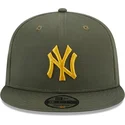 mutzen-flach-grun-snapback-9fifty-side-patch-der-new-york-yankees-mlb-von-new-era