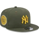 mutzen-flach-grun-snapback-9fifty-side-patch-der-new-york-yankees-mlb-von-new-era