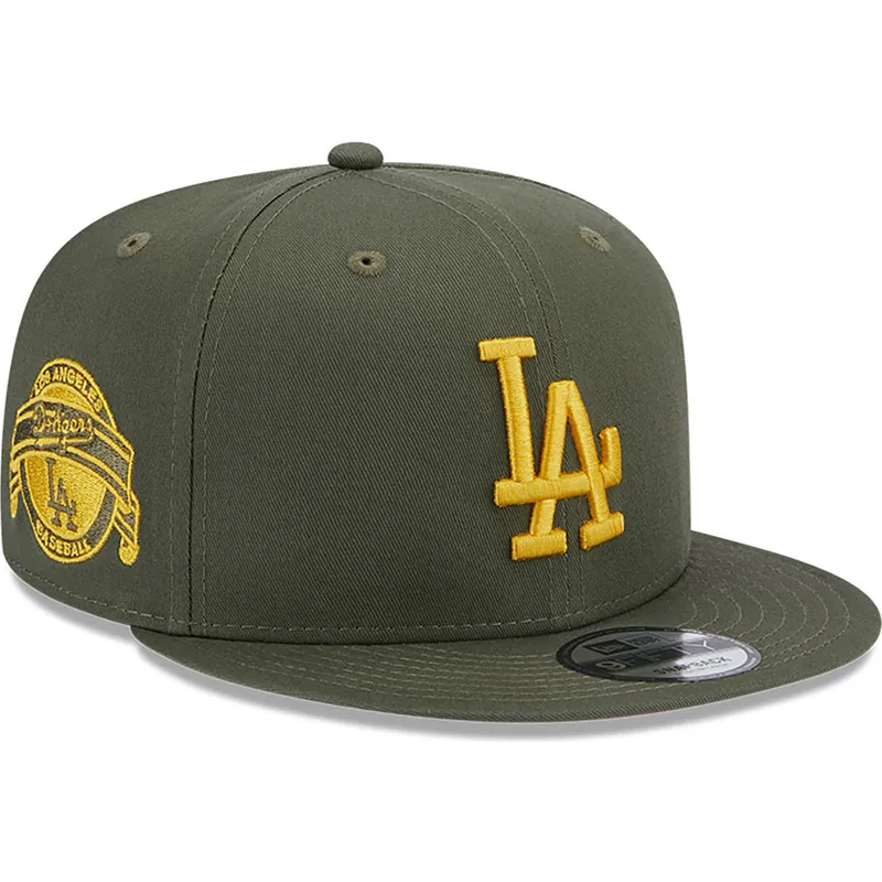 mutzen-flach-grun-snapback-9fifty-side-patch-der-los-angeles-dodgers-mlb-von-new-era mutzen-flach-grun-snapback-9fifty-side-patch-der-los-angeles-dodgers-mlb-von-new-era