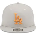 mutzen-flach-beige-snapback-9fifty-side-patch-der-los-angeles-dodgers-mlb-von-new-era
