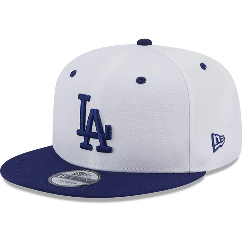 mutzen-flach-blau-snapback-9fifty-white-crown-patch-der-los-angeles-dodgers-mlb-von-new-era mutzen-flach-blau-snapback-9fifty-white-crown-patch-der-los-angeles-dodgers-mlb-von-new-era