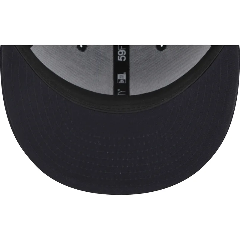 mutzen-flach-marineblau-angepasst-59fifty-team-outline-der-new-york-yankees-mlb-von-new-era