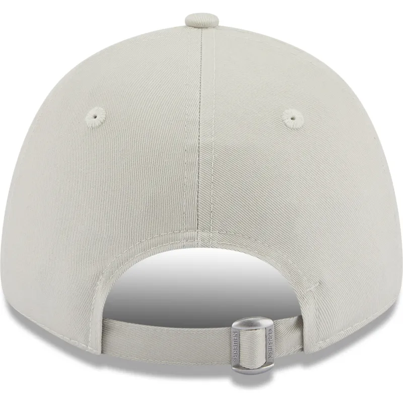 mutzen-gebogen-beige-verstellbares-band-9forty-team-outline-der-new-york-yankees-mlb-von-new-era