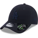 mutzen-gebogen-marineblau-verstellbares-band-9forty-repreve-der-los-angeles-dodgers-mlb-von-new-era