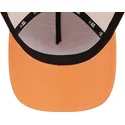 mutzen-gebogen-orange-snapback-a-frame-league-essential-der-new-york-yankees-mlb-von-new-era