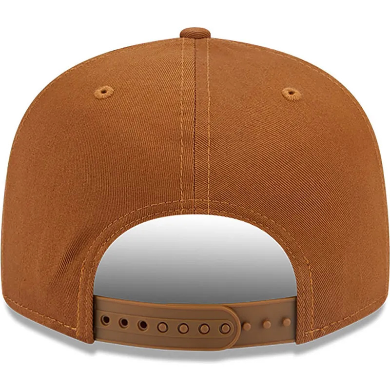 mutzen-flach-braun-snapback-9fifty-league-essential-der-new-york-yankees-mlb-von-new-era