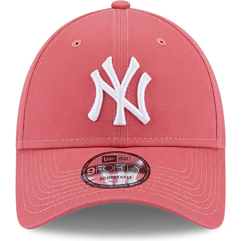 mutzen-gebogen-rosa-verstellbares-band-claro-9forty-league-essential-der-new-york-yankees-mlb-von-new-era mutzen-gebogen-rosa-verstellbares-band-claro-9forty-league-essential-der-new-york-yankees-mlb-von-new-era
