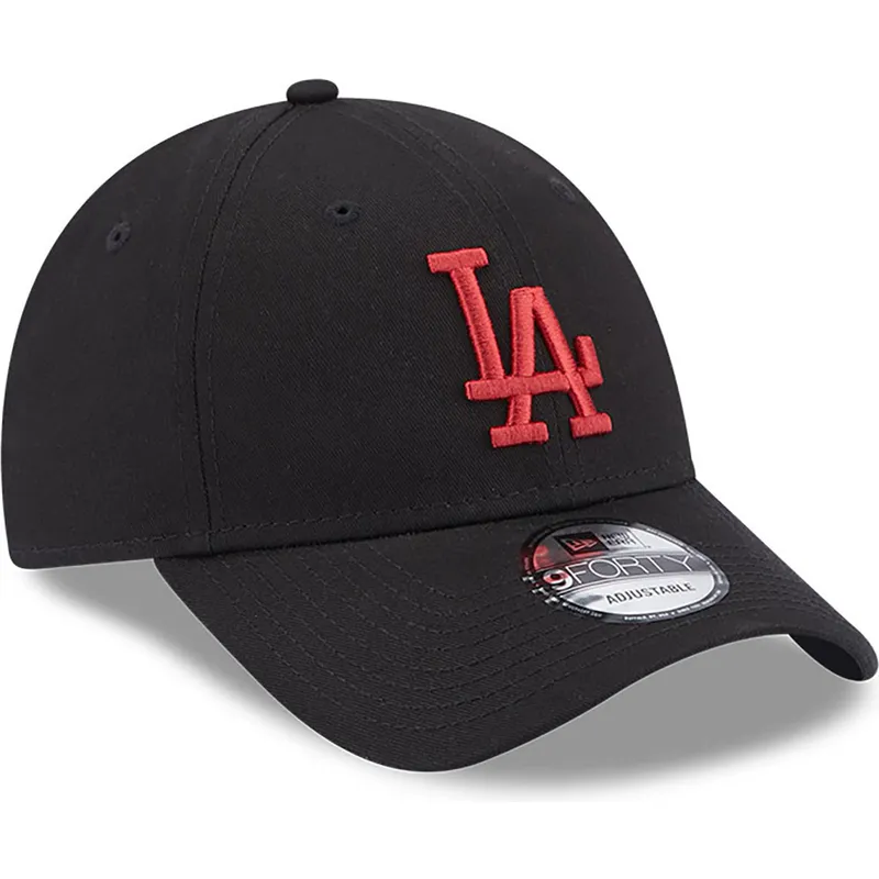 mutzen-gebogen-schwarz-verstellbares-band-9forty-league-essential-der-los-angeles-dodgers-mlb-von-new-era mutzen-gebogen-schwarz-verstellbares-band-9forty-league-essential-der-los-angeles-dodgers-mlb-von-new-era