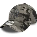 new-era-new-york-yankees-mlb-9forty-all-over-print-painted-verstellbare-camouflage-kappe