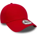 new-era-curved-brim-9forty-basic-flag-red-adjustable-cap