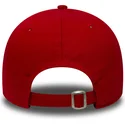 rote-verstellbare-gebogene-kappe-fur-kinder-9forty-essential-new-york-yankees-mlb-von-new-era