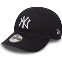 new-era-curved-brim-youth-9forty-essential-new-york-yankees-mlb-blue-adjustable-cap